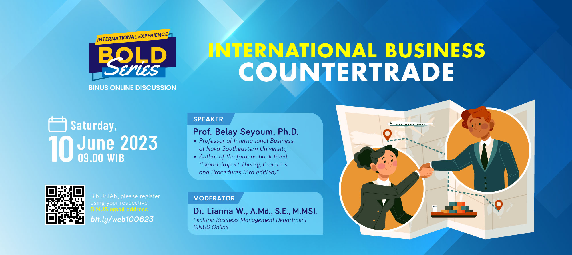 BOLD Series International Experience: International Business - Countertrade